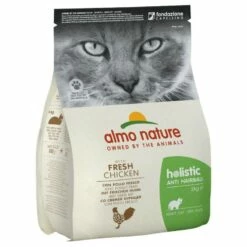 ALMO NATURE Holistic Anti-Hairball Con Pollo 2kg