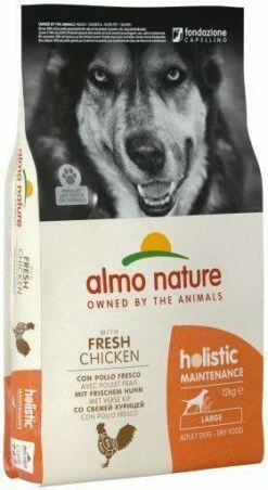 ALMO NATURE Holistic Maintenance Adult Large Con Pollo 12 Kg