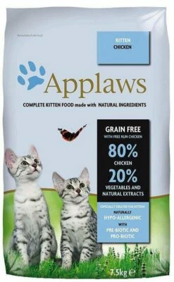 APPLAWS Complete Dry Kitten Chicken 7,5kg