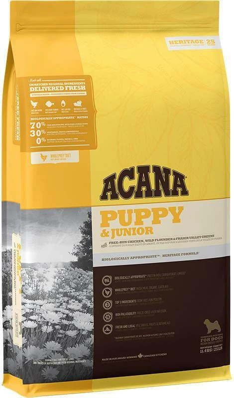 Acana Heirtage Puppy&Junior 11,4kg 6 Acana Heirtage Puppy&Junior 11,4kg - immagine 4