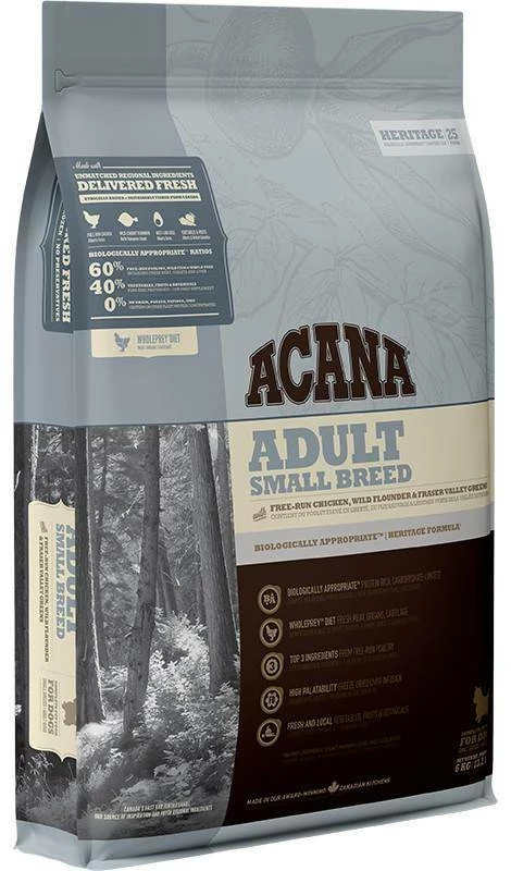 Acana Heritage Adult Small Breed 6kg 4 Acana Heritage Adult Small Breed 6kg - immagine 2