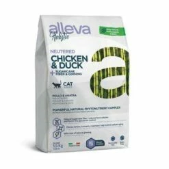 Alleva Holistic (Sterilized) Chicken & Duck + Aloe Vera & Ginseng 10kg