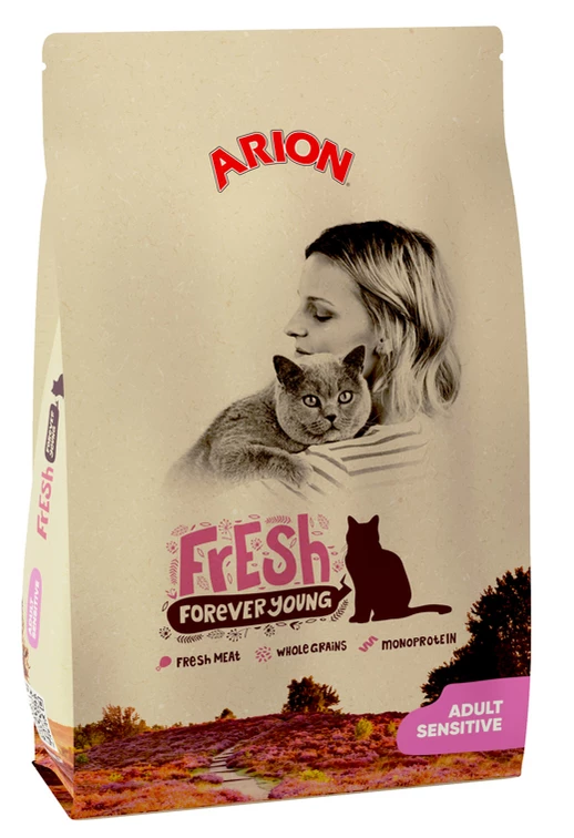 Arion Fresh Adult Cat Sensitive 12kg X2 4 Arion Fresh Adult Cat Sensitive 12kg X2 - immagine 2