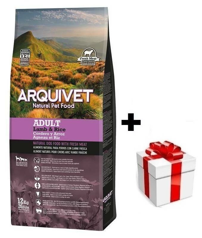 Arquivet Adult Agnello Con Riso 12 Kg + Sorpresa Per Il Cane GRATIS 3 Arquivet Adult Agnello Con Riso 12 Kg + Sorpresa Per Il Cane GRATIS