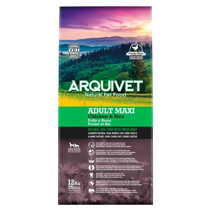 Arquivet Adult MAXI Pollo Con Riso 12 Kg + Sorpresa Per Il Cane GRATIS 5 Arquivet Adult MAXI Pollo Con Riso 12 Kg + Sorpresa Per Il Cane GRATIS - immagine 3