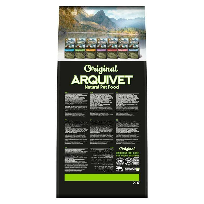 Arquivet Original Salmone Con Riso 20kg 6 Arquivet Original Salmone Con Riso 20kg - immagine 4