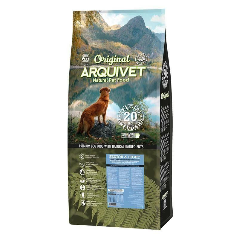 Arquivet Original Senior&Light Pollo Con Riso 20kg 3 Arquivet Original Senior&Light Pollo Con Riso 20kg