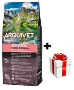 Arquivet Sensivtive Salmone Con Patate 12 Kg + Sorpresa Per Il Cane GRATIS