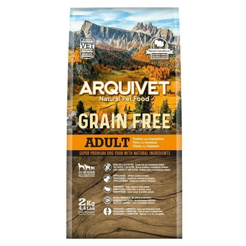 Arquivet Tacchino Senza Cereali Con Verdure 2x12 Kg - 3% Di Sconto In Un Set 5 Arquivet Tacchino Senza Cereali Con Verdure 2x12 Kg - 3% Di Sconto In Un Set - immagine 3