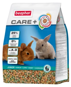 BEAPHAR-Care+ Rabbit Junior 1,5 Kg - Alimento Super Premium Per Conigli Giovani
