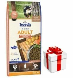BOSCH Adult Salmon & Potato 15kg + Sorpresa Per Il Cane GRATIS