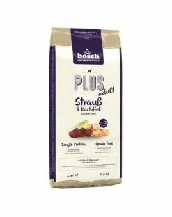 BOSCH Plus Adulto Struzzo E Patate 12,5kg X2
