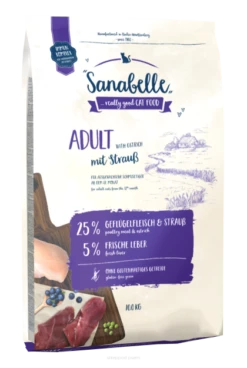 BOSCH Sanabelle Adulto Struzzo 10kg X2