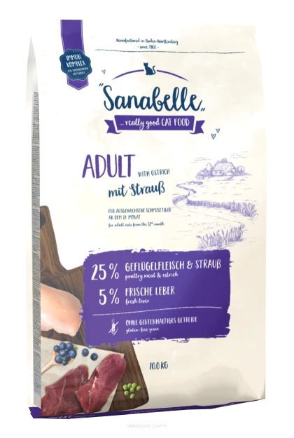 BOSCH Sanabelle Adulto Struzzo 10kg X2 3 BOSCH Sanabelle Adulto Struzzo 10kg X2