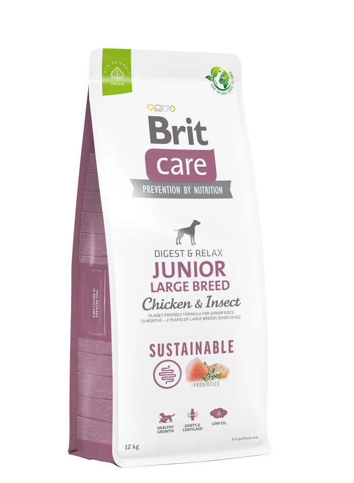 BRIT CARE Dod Sustainable Junior Large Breed Chicken & Insect 12kg 3 BRIT CARE Dod Sustainable Junior Large Breed Chicken & Insect 12kg