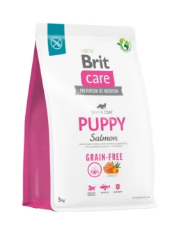 BRIT CARE Dog Grain-free Puppy Salmone 3 Kg