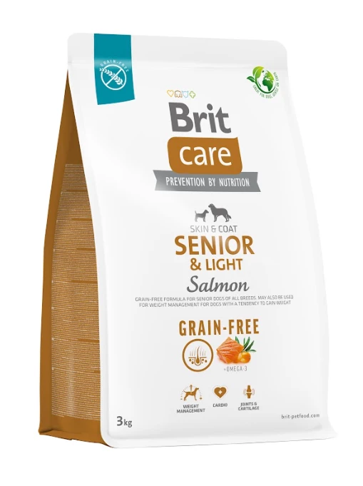 BRIT CARE Dog Grain-free Senior & Light Salmone 3kg 3 BRIT CARE Dog Grain-free Senior & Light Salmone 3kg