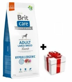 BRIT CARE Dog Hypoallergenic Adult Large Breed Agnello 12 Kg + Sorpresa Per Il Cane GRATIS