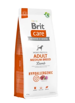 BRIT CARE Dog Hypoallergenic Adult Medium Breed Agniello 2x12kg