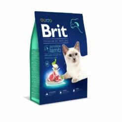 BRIT Cat Premium By Nature Sensitive Agnello 8 Kg