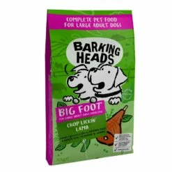 Barking Heads Big Foot Chop Lickin' Agnello Per Cani Adulti Di Razza Grande 12kg