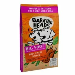 Barking Heads Bowl Lickin' Pollo Per Cani Adulti Di Razza Grande 12 Kg.