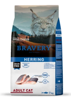 Bravery Cat Adult Herring (Aringa) 7 Kg