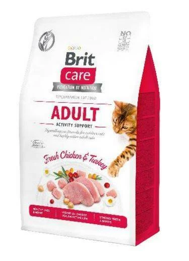 Brit Care Cat Grain-Free Aldut Activity Support Pollo E Tacchino 7kg + Sorpresa Per Il Gatto GRATIS 5 Brit Care Cat Grain-Free Aldut Activity Support Pollo E Tacchino 7kg + Sorpresa Per Il Gatto GRATIS - immagine 3