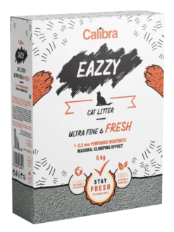 CALIBRA Eazzy Lettiera In Bentonite Ultra Fine E Fresca 6 Kg