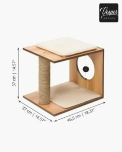 CATIT Vesper V- Sgabello Noce -BRIT in Italia ita pl CATIT Vesper V Sgabello Noce 9388 3