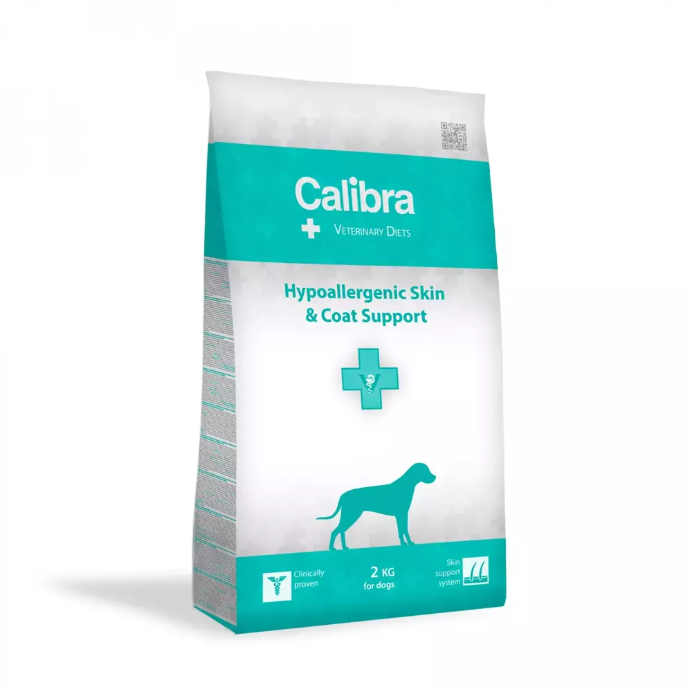 Calibra Veterinary Diets Cane Pelle/pelo Ipoallergenico 2kg 3 Calibra Veterinary Diets Cane Pelle/pelo Ipoallergenico 2kg