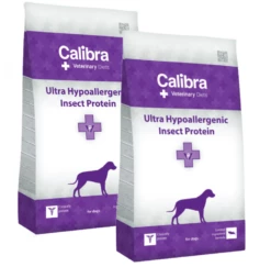 Calibra Veterinary Diets Proteine dell'insetto Ultra Ipoallergeniche Per Cani 12kg X 2