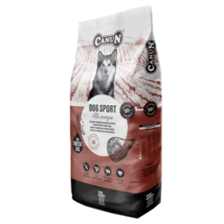 Canun Dog Sport 20kg Con Manzo Per Cani Energici E Sportivi (40% Di Carne)