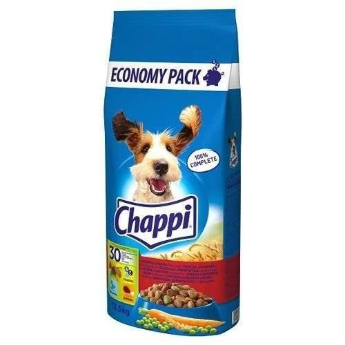 Chappi Cibo Secco Per Cani Con Manzo, Pollame E Verdure 13,5kg 3 Chappi Cibo Secco Per Cani Con Manzo, Pollame E Verdure 13,5kg