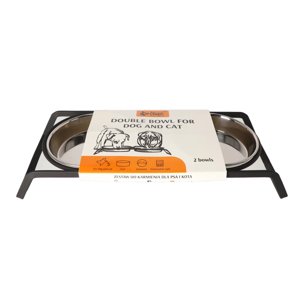 DINGO- Set In Metallo Per Gatti-2x280 Ml 3 DINGO- Set In Metallo Per Gatti-2x280 Ml