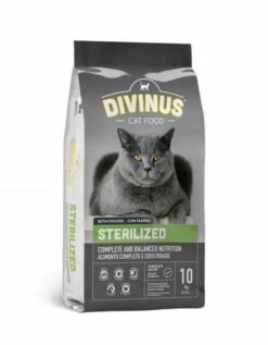 DIVINUS Cat Sterilised - Cibo Secco Per Gatti - 10 Kg