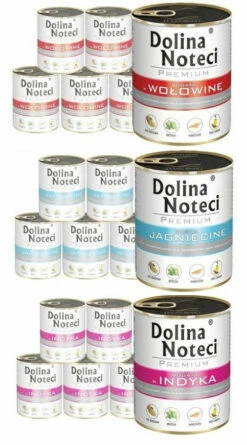 Dolina Noteci PREMIUM 30x800g (agnello + Manzo + Tacchino)