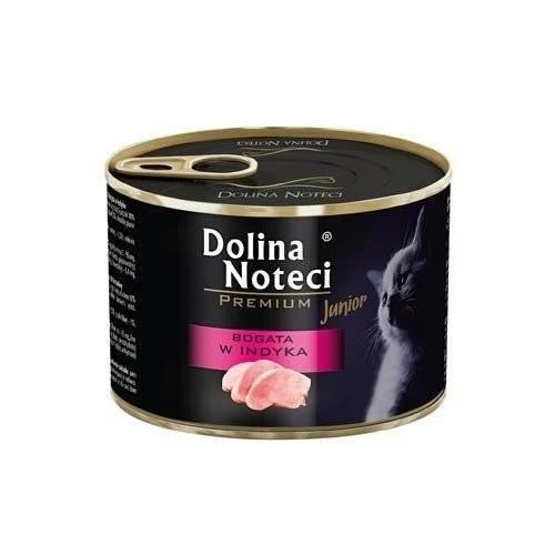 Dolina Noteci Premium Junior Per Gatti Ricco Di Tacchino 185g X12 3 Dolina Noteci Premium Junior Per Gatti Ricco Di Tacchino 185g X12