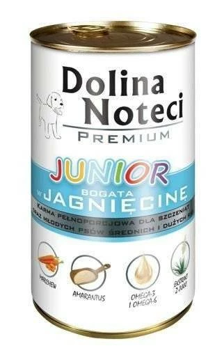 Dolina Noteci Premium Junior Ricco Di Agnello 400g X6 4 Dolina Noteci Premium Junior Ricco Di Agnello 400g X6 - immagine 2