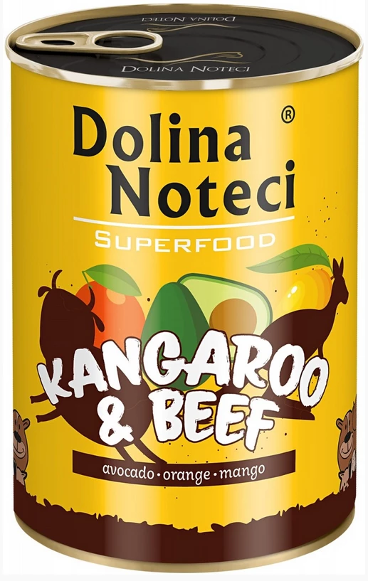 Dolina Noteci Superfood Kangaroo & Beef 400g X6 3 Dolina Noteci Superfood Kangaroo & Beef 400g X6