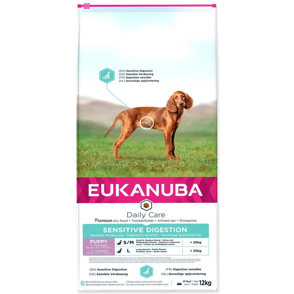 EUKANUBA Sensitive Digestion Puppy 12kg 3 EUKANUBA Sensitive Digestion Puppy 12kg