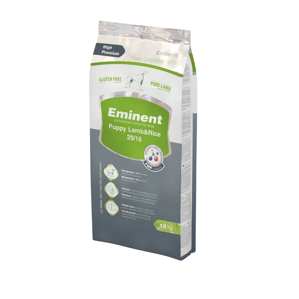 Eminent Puppy Lamb & Rice 29/16 15kg Granulato Fine - Cibo Secco Per Cuccioli, Femmine In Gravidanza E In Allattamento Di Tutte Le Razze 3 Eminent Puppy Lamb & Rice 29/16 15kg Granulato Fine - Cibo Secco Per Cuccioli, Femmine In Gravidanza E In Allattamento Di Tutte Le Razze