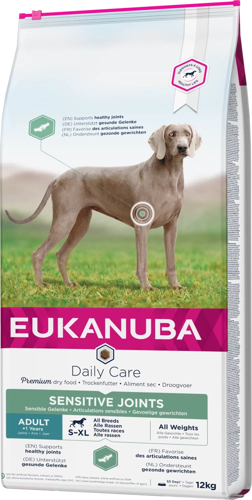 Eukanuba Cura Quotidiana Sensitive Joints 12kg + Sorpresa Per Il Cane GRATIS 4 Eukanuba Cura Quotidiana Sensitive Joints 12kg + Sorpresa Per Il Cane GRATIS - immagine 2