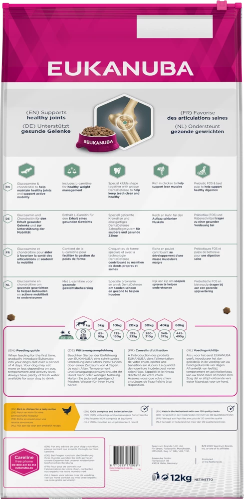 Eukanuba Cura Quotidiana Sensitive Joints 12kg + Sorpresa Per Il Cane GRATIS 5 Eukanuba Cura Quotidiana Sensitive Joints 12kg + Sorpresa Per Il Cane GRATIS - immagine 3