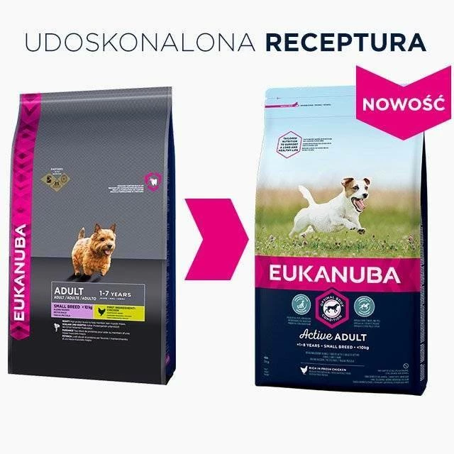 Eukanuba Pollo Per Adulti Di Piccola Taglia 15kg 4 Eukanuba Pollo Per Adulti Di Piccola Taglia 15kg - immagine 2
