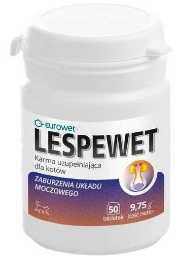 Eurowet Lespewet Per Gatti 50tab 3 Eurowet Lespewet Per Gatti 50tab