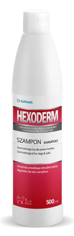 Eurowet Shampoo Hexoderm 500ml