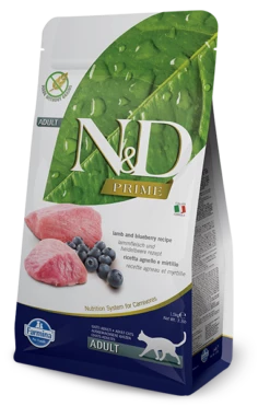 Farmina N&D Prime Feline Adult Lamb&Blueberry 5kg
