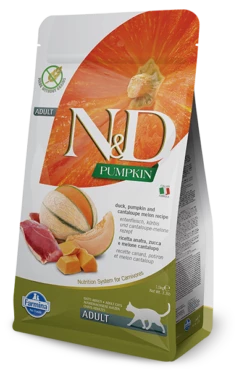 Farmina N&D Pumpkin Feline Adult Duck Pumpkin&Cantaloupe Melon Recipe 5kg