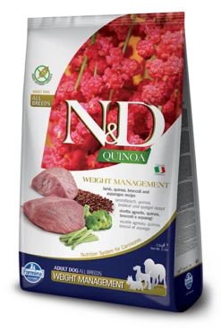 Farmina N&D Quinoa Canine Weight Management Lamb 2,5kg